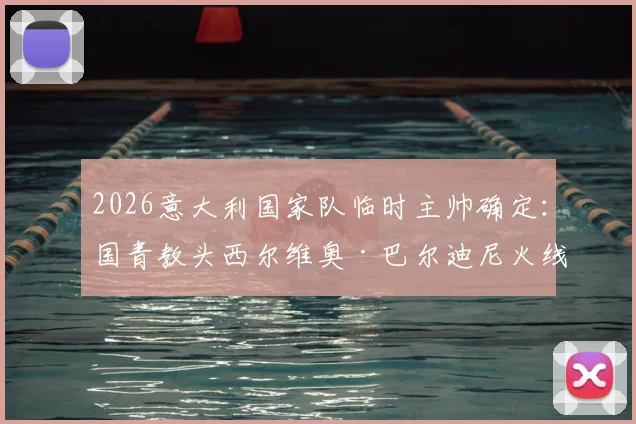 2026意大利国家队临时主帅确定：国青教头西尔维奥·巴尔迪尼火线接手，他能带来哪些改变？